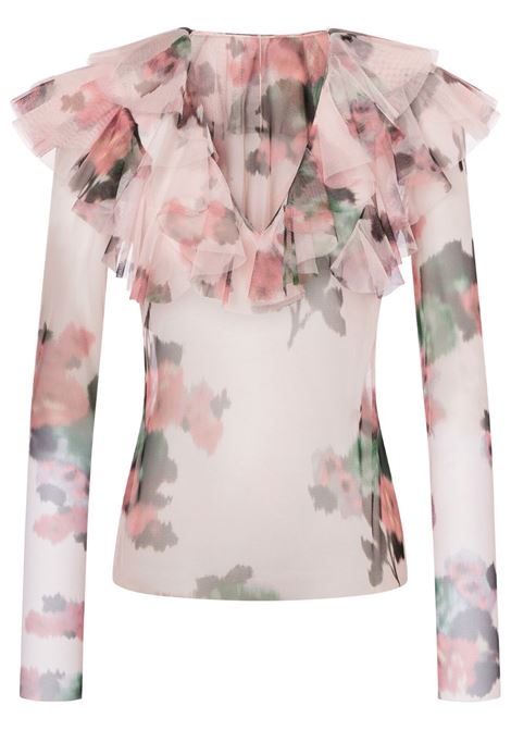 Pink floral-print blouse Philosophy Di Lorenzo Serafini - women